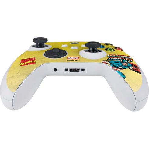 Marvel Classic Comics Captain America Xbox Series S Controller Skin